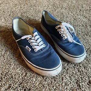 Blue Vans Authentic Shoe